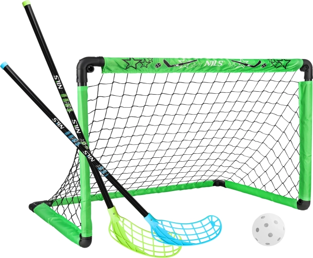 Sæt floorballmål med 2 stave og bold NILS BRH2521