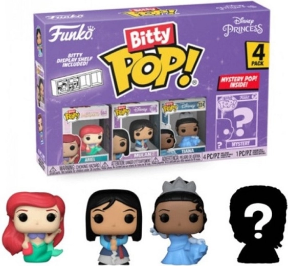 Funko Bitty POP! Disney Princess Arielle - 4-pak
