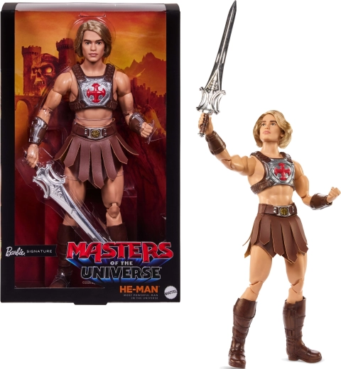 Mattel Barbie Signature samlerdukke Ken som He-Man (Masters of the Universe)