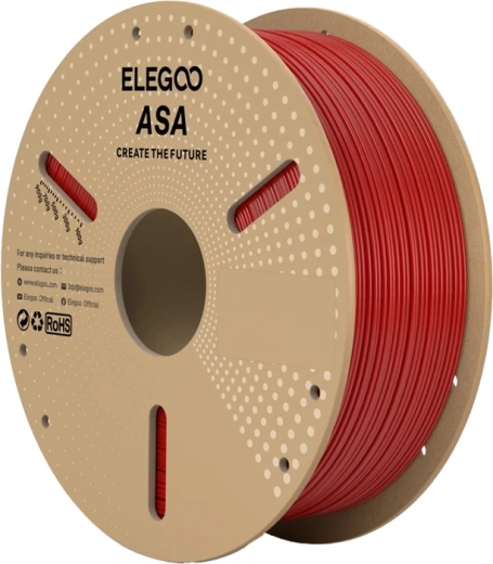 Elegoo ASA filament rød 1,75 mm