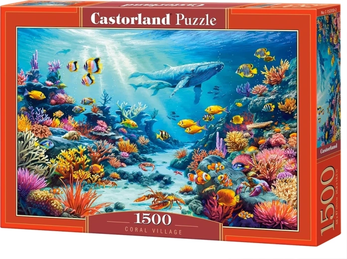 Castorland-puslespil Korallandsby 1500 brikker