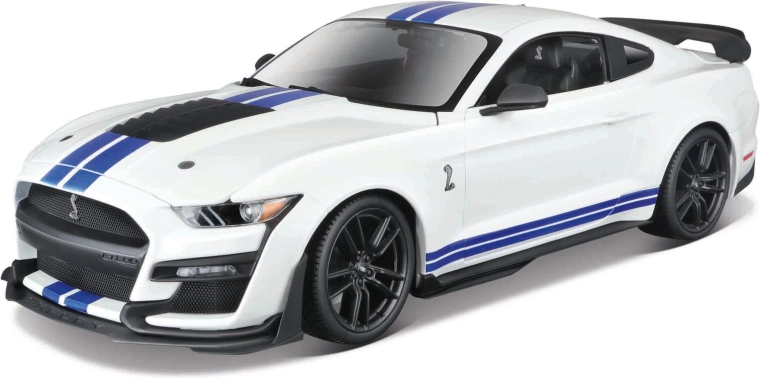 Maisto 2020 Ford Mustang Shelby GT500 hvid model 1:18