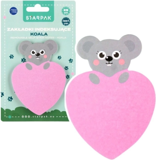 Selvklæbende notesblokke Koala - 1 stk.