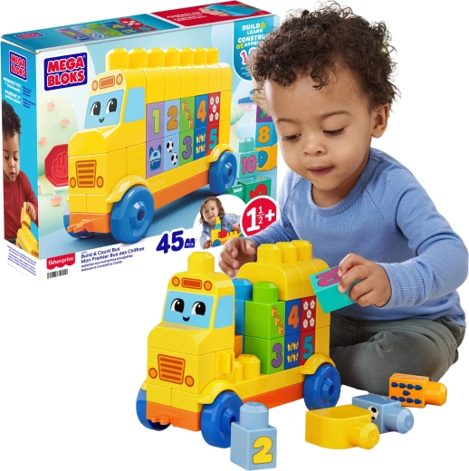 Mega Bloks-bus Byg og tæl