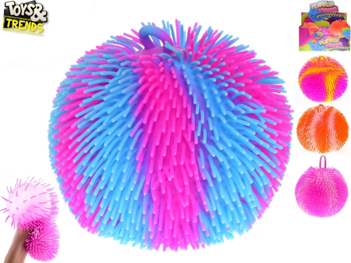 Gigantisk strækbar bold med bløde pigge 18 cm – Toys&Trends