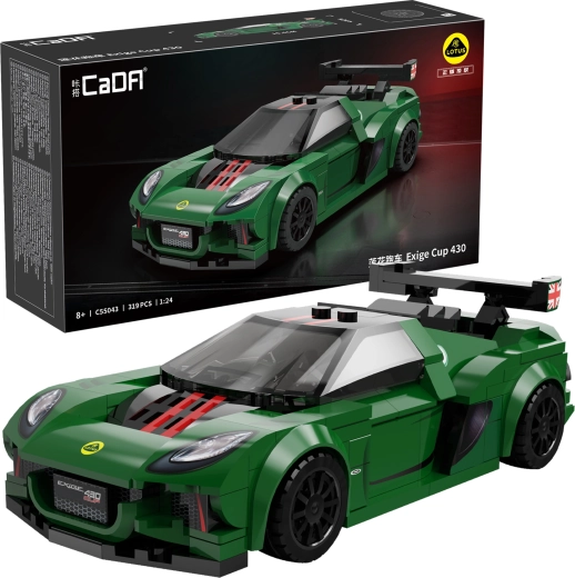 Byggesæt CaDA racerbilen LOTUS Exige Cup 430 – 319 dele (målestok 1:24)