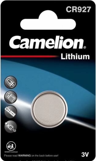 Camelion lithium knapcellebatteri CR927 3 V - 1 stk.