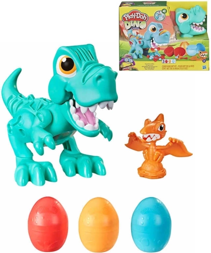 Play-Doh sulten tyrannosaurus med lyde - 1 stk.