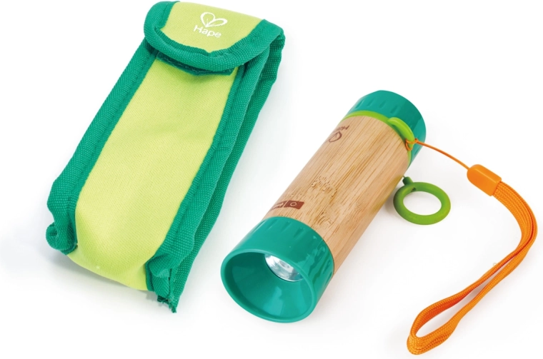 Hape bambuslommelygte med håndsving