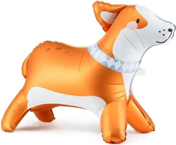 Stående folieballon Corgi 88 × 70 cm