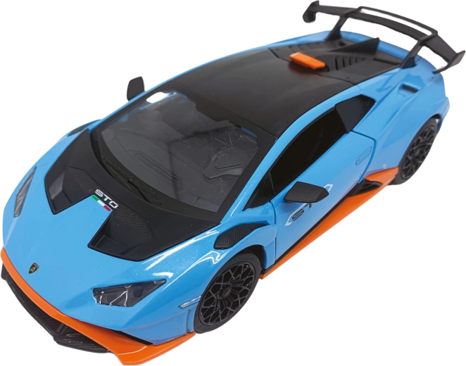 Metalmodel af Lamborghini Huracán STO i skala 1:24