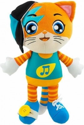 Plysfigur CHICCO Lampo med musik 30 cm fra 44 CATS