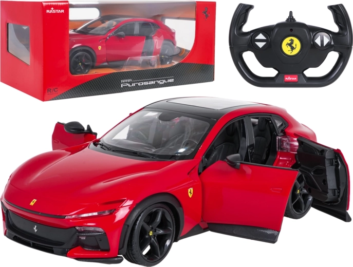 RC-bil Ferrari Purosangue 1:14 Rastar rød