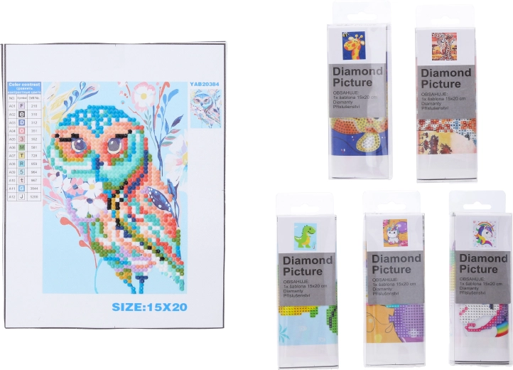 Sæt til diamantmaling dyr