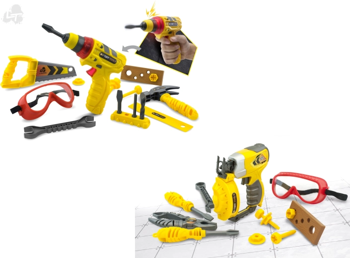 Tuff Tools børneværktøjssæt med beskyttelsesbriller