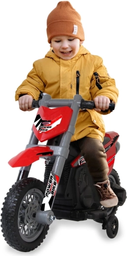 Elektrisk børnemotorcykel Power Bike rød 6 V