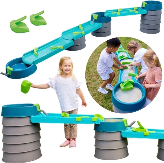 AquaPlay Mudway Flow – vandbane til børn, 35 dele