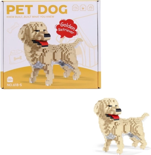 Byggesæt med hund