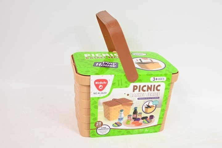 Picnickurv – sæt med 25 dele