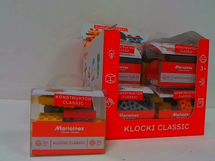 Klassiske bløde byggeklodser til børn – 30 stk.
