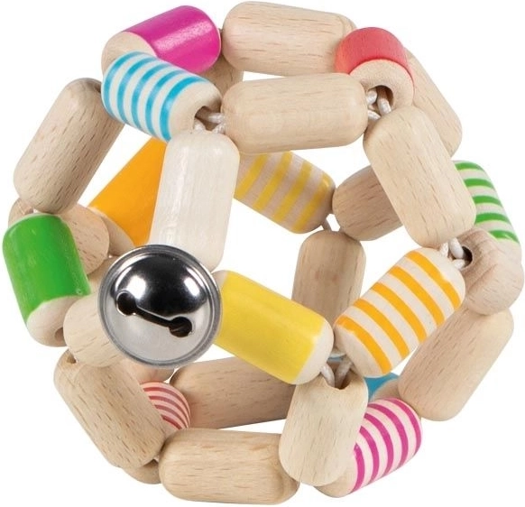 Elastisk legetøj med rangle