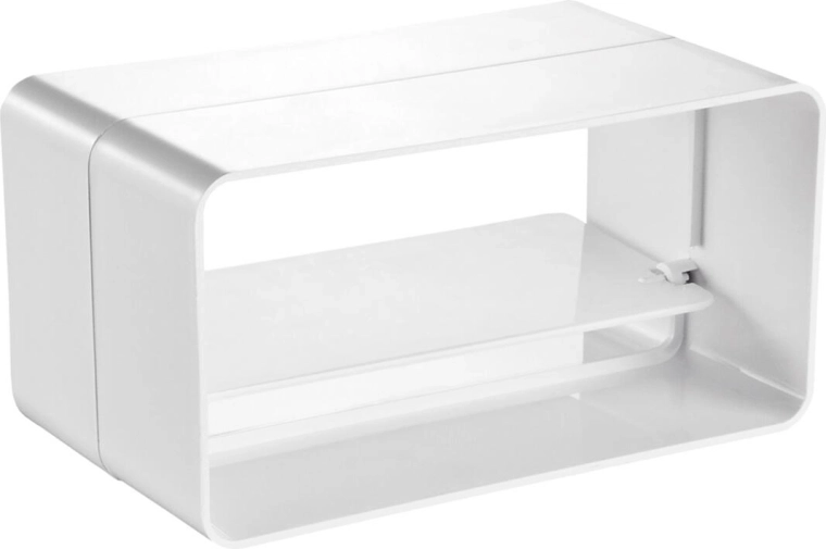Tilbageslagsklap 110 × 55 mm i plast