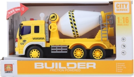 Børnebetonblander på batteri med lys og lyde