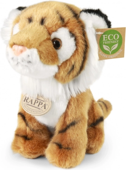 Plys-tiger ECO-FRIENDLY siddende 18 cm