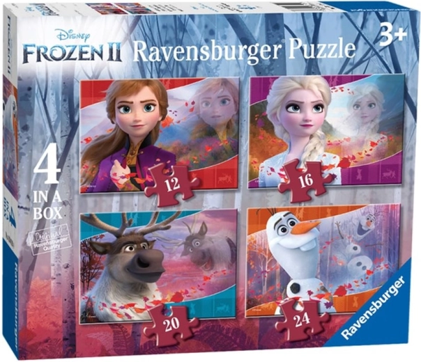 Ravensburger puslespil Frost 2 4 i 1 (12, 16, 20 og 24 brikker)