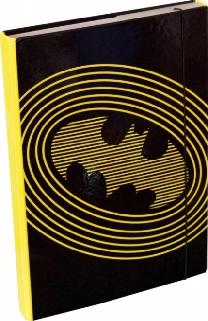 Baagl elastikmappe til skolehæfter A4 BATMAN