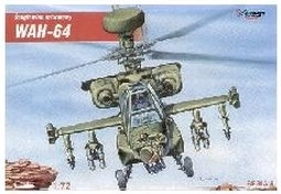 Mirage WAH-64 angrebshelikopter – plastikmodel 1:72