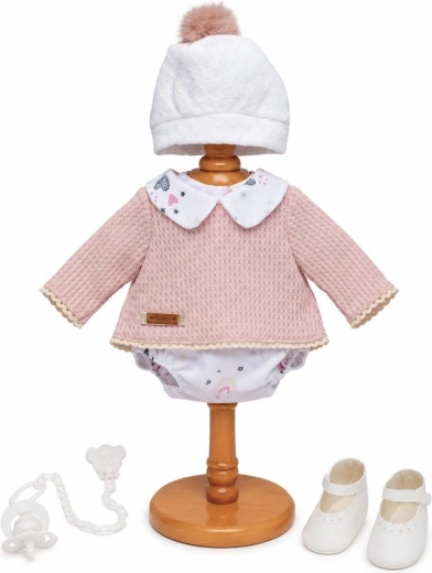 Tøj med tilbehør til babydukke Guca 42–46 cm