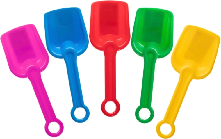 Plastisk børneskovl 22 cm