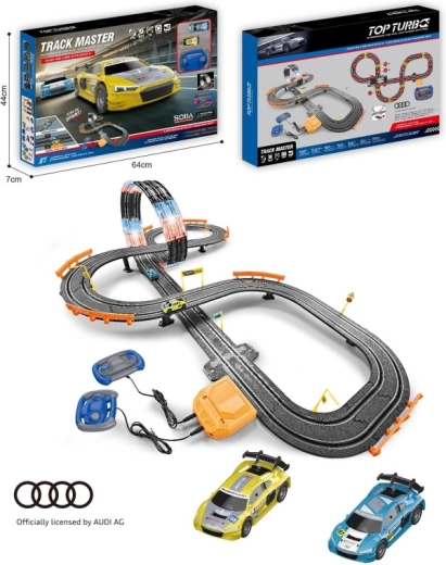 Audi-bilbane på batterier 140 × 88 cm