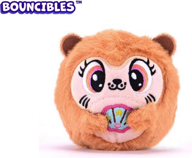 Bouncibles OTTO plysbold med hop 8 cm