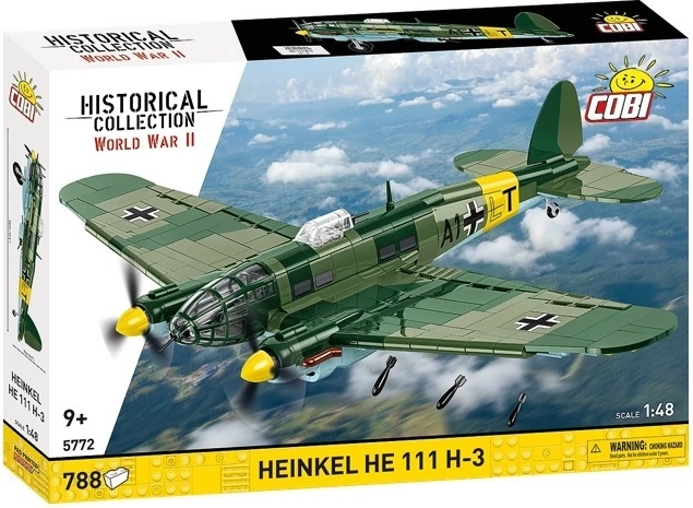 COBI Heinkel He 111 H-3 flybyggesæt (1:48, 788 dele)
