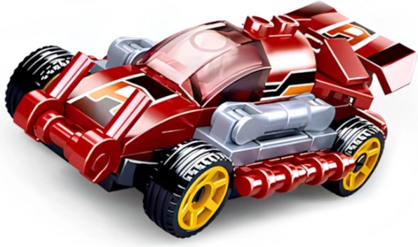 Sluban Power Bricks M38-B0801A Optræksbil rød racer