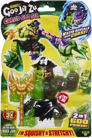 Goo Jit Zu Smash Strikers stræk- og klemmefigur Rock Jaw