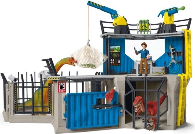 Schleich Stor dinosaurforskningsstation