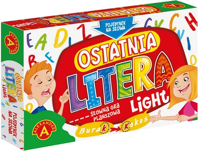 Ostatnia Litera Light – hurtig ordpartyspil