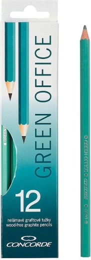 Grafitblyanter CONCORDE Green Office HB, 12 stk.