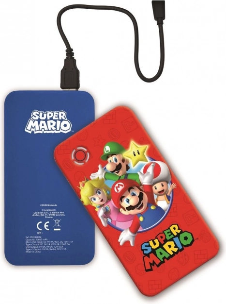 Hurtigopladende powerbank Super Mario 10.000 mAh