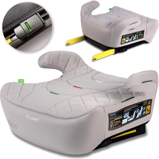 Autostol-forhøjer ISOFIX 22–36 kg NUKIDO Louis i-Size