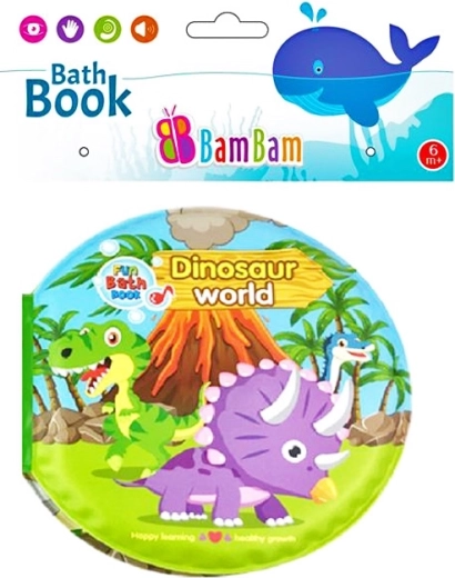 Badebog dinosaurer med lyd