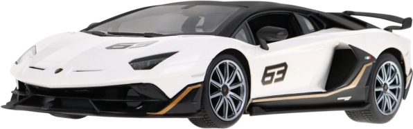 RC model Lamborghini Aventador SVJ 1:14 med rat‑fjernbetjening 2,4 GHz fra Rastar