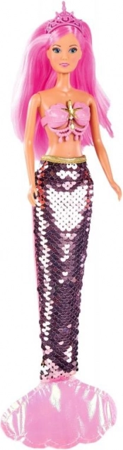 Dukke Steffi Love Havfrue med Paillet-Hale