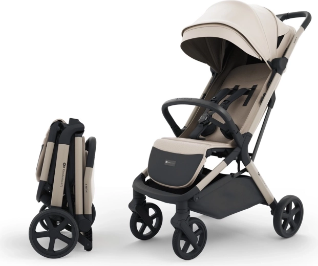 Kinderkraft sportsklapvogn NUBI 3 Sand Beige