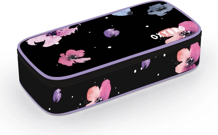 Skoleetui Jumbo Oxy Flowers