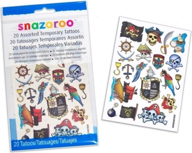 SNAZAROO Tatoveringer Adventure 20 billeder