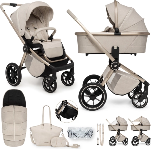 Muuvo Quick Boho beige kombivogn 2-i-1
